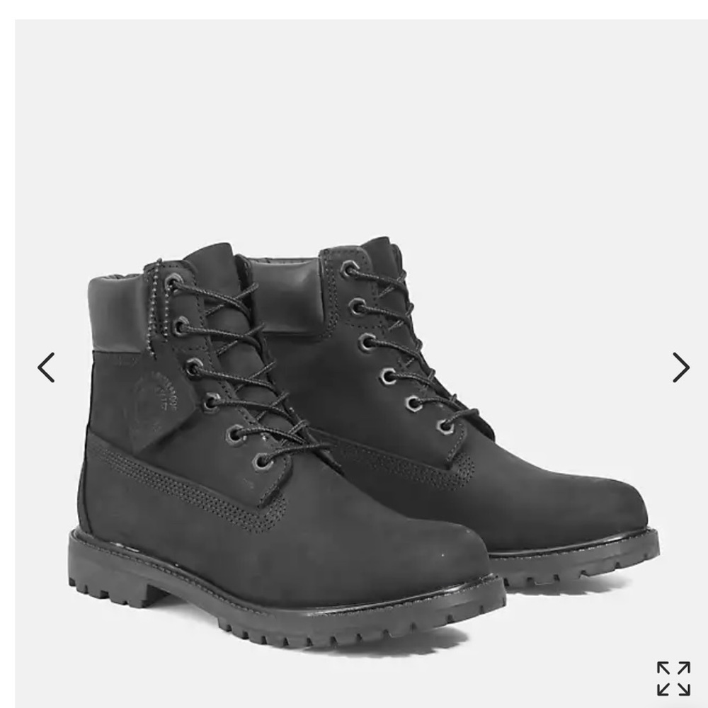 Women’s Timberland Premium 6-Inch Waterproof Boot Black Size 7